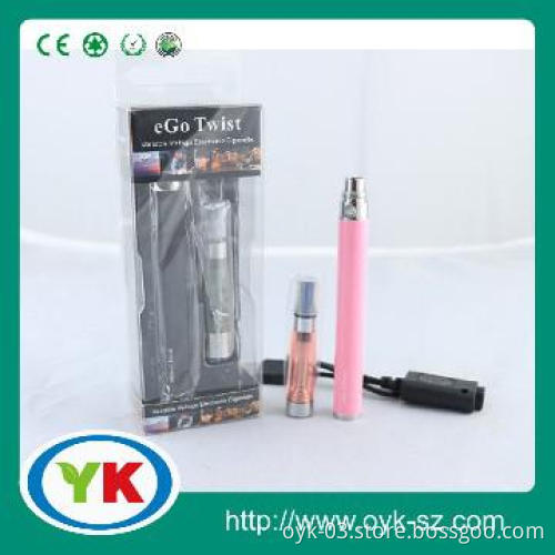 Good quality EGO-twist Battery electronic cigarette